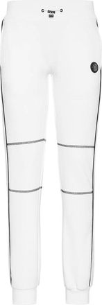 Plein Sport Broeken, Dames, Wit, XL, Trainingsbroeken