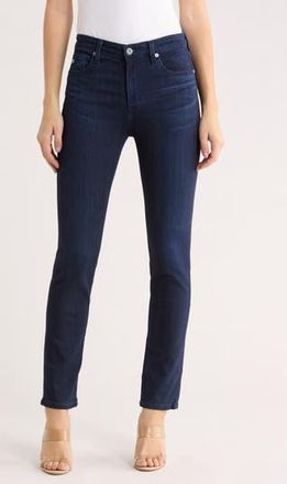 AG - Adriano Goldschmied Mari Mid Rise Slim Straight Leg Jeans in Kast at Nordstrom Rack, Size 23