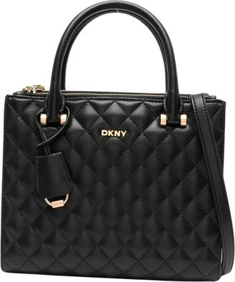 DKNY Trina MD Satchel - Dames - Handtassen - Zwart - ONE Size - Tassen
