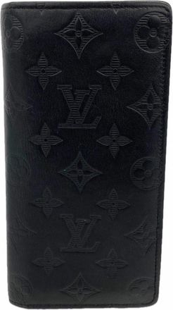 Louis Vuitton Black Long Wallet (Bi-Fold) (Pre-Owned)