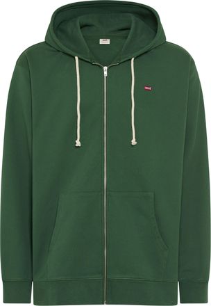 Levi's Plus Kapuzensweatshirt LEVIS PLUS, Herren, Gr. 4XL (72/74), eden, Frottee, Obermaterial: 100% Baumwolle, l&auml;ssig geschnitten h&uuml;ftbedeckend, eingesetzt Rippb