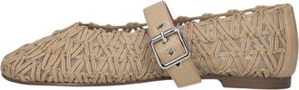 Notre-V Popper Ballerina - Dames - Ballerinas - Beige - 40 EU - Leer - Schoenen
