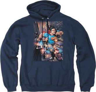 Gildan Superman Action Comics 1 Adult Pull Over Hoodie / Hooded Sweatshirt