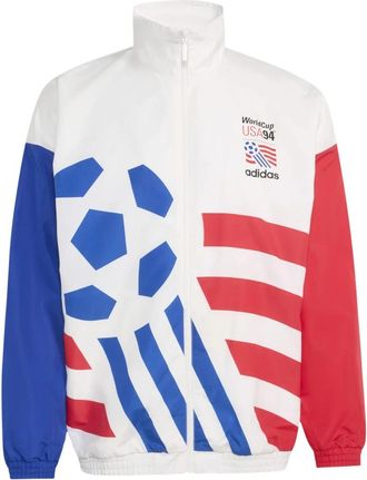 adidas Graphic Woven Track Jacket - unisex - Trainingsjackets - Veelkleurig - XL - Polyester - Fitness
