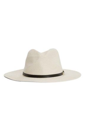 Barbour Evelyn Trilby UPF 40+ Fedora in Ecru at Nordstrom, Size Medium