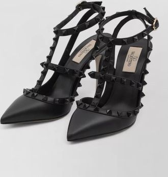Valentino Garavani leather rockstud pumps