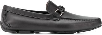 Ferragamo Ferragamo Gancini Leather Loafers