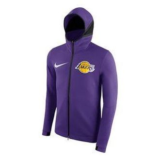 Nike Therma Flex Showtime NBA Lakers Hooded Jacket Purple 899849-504