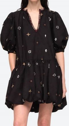 Sea New York Maja Mini Dress In Black