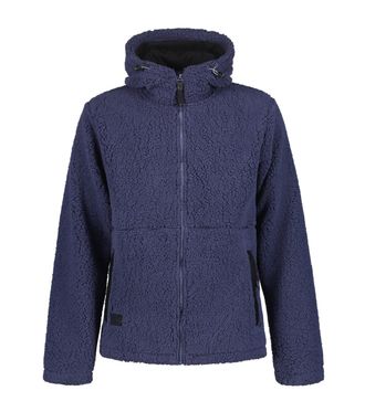 Icepeak Fleecejacke ICEPEAK ARDESE, Herren, Gr. XXL, blau, Fleece, Obermaterial: 100% Polyester, unifarben, Jacken Fleecejacke, Sherpafleecejacke