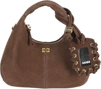 Ganni Hobo Mini Recycled Suede Pelinova