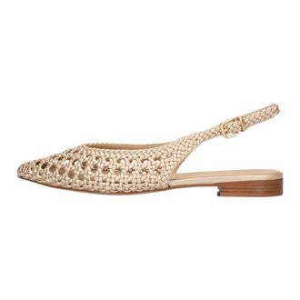 Stefano Lauran Schoenen, Dames, Wit, 39 EU, Leer, St 2546 Slingbacks