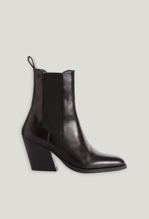 Claudie Pierlot Bottines cuir noir