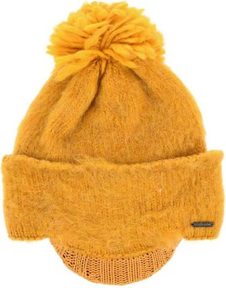 Dsquared2 Yellow Solid Beanie Cap