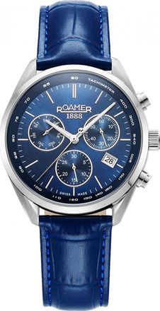 Roamer 993819-41-45-02 Mens Pro Watch - Silver - One Size