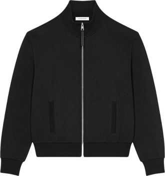 Givenchy Gewatteerde Rits Trui - Heren - Bomber jackets - Zwart - XL - Jassen