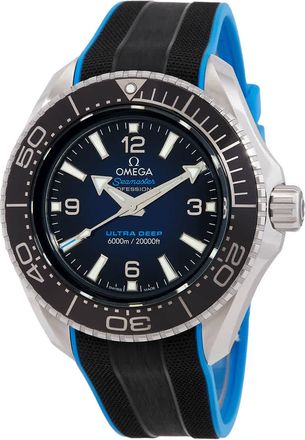Omega Seamaster Planet Ocean Automatic Chronometer Blue Dial Mens Watch 215.32.46.21.03.001