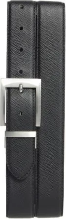 Steve Madden Leather Belt in Black /Brown at Nordstrom Rack, Size X-Large