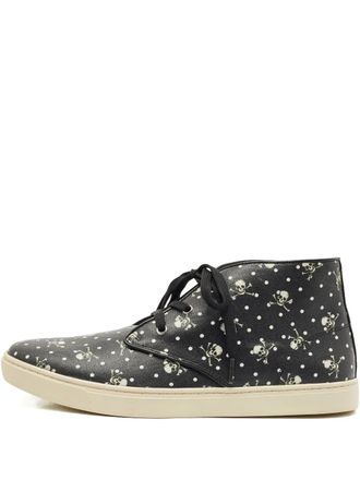 Dolce & Gabbana Skeleton high-top sneakers - Black