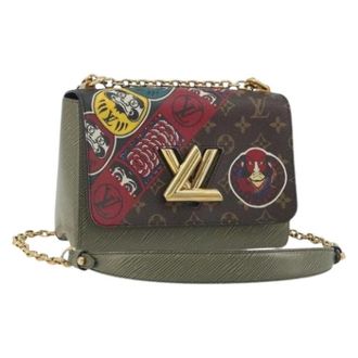 Louis Vuitton Pre-owned Kabuki Twist MM Schoudertas - Dames - Pre-owned - Bruin - Maat: ONE Size