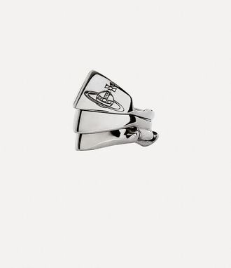 Vivienne Westwood Knuckleduster Ring Silver Unisex