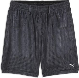 Puma Shorts da basket con stampa Art Class dal taglio morbido 7 da uomo, Accessori, Grigio, 3XL