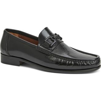 Bruno Magli Trieste Bit Loafer in Black Nappa at Nordstrom Rack, Size 11.5