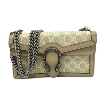 Gucci Vintage, unisex, Beige, ONE Size, Pre-owned Shoulder bag