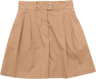 Herno Bermuda con pinces - Dames - Korte Broeken - Beige - XS - Korte Broeken