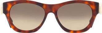 Lanvin LNV604S Mother & Child Logo Sunglasses - Red Havana