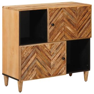 vidaXL Armarios De Almacenamiento Con Puerta Marr&oacute;n 80 X 33,5 X 75 Cm Vidaxl