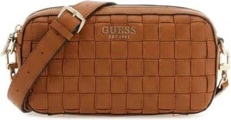 Guess Sandy Camera Crossbody - Dames - Schoudertassen - Bruin - ONE Size - Leer - Tassen