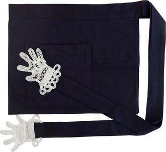 Gohar Mini Lace Hands Apron - Unisex - Cotton/PVC