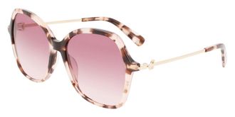 Longchamp Womens 57 mm Pink Sunglasses LO705S-690