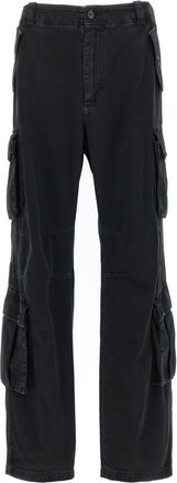 Dolce & Gabbana Black Regular Cargo Pants