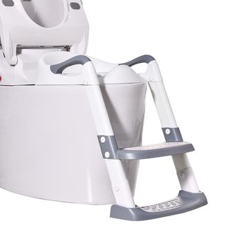 OEM Protector De Asiento De Inodoro Infantil, Elevador De Asiento De Inodoro Con Escal&oacute;n, Protector De Asiento De Inodoro Con Coj&iacute;n De Pu, Adaptador De In