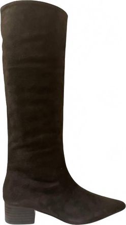 Silent D Womens Kaias Boot In Chocolate Suede