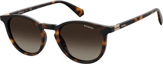 Polaroid PLD 6102/S/X Polarized 086/LA Mens Sunglasses Tortoiseshell Size 51