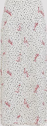 Valentino Plisse Bollicine midi-rok