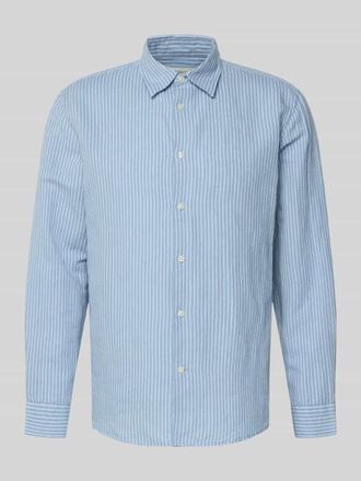 Selected Regular Fit Freizeithemd aus Leinen-Baumwoll-Mix Modell CLAY LINENBLEND in Hellblau, Gr&ouml;&szlig;e XXL