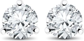 Pompeii3 3/4 ct TDW Lab Grown Diamond Martni Studs Lab Grown