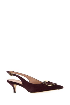 Ferragamo 01k5337851141c Oxbdarbarama (oxblood)darkbaroloamaretti Scarpe Con Tacco High Heel Shoes