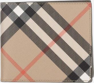 Burberry Beige Logo Wallet