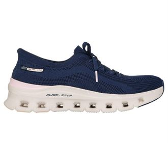 Skechers Dames Pro Glide-Step Trainers (Navy)