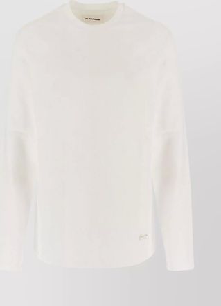 Jil Sander cotton ribbed crew-neck t-shirt