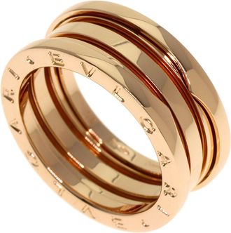Bulgari Pink Gold Pink Gold (18K) Band Ring (Pre-Owned)