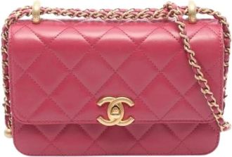 Chanel Borsa a spalla Matelass&eacute; Pre-owned - - Pre-owned - Donna - Rosa - ONE SIZE