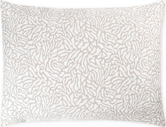 Matouk Cora Sham in Natural/White at Nordstrom, Size King
