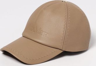 Max Mara Hat MAX MARA Woman color Beige