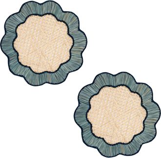 Coro Cora Breezy Placemat - Set of 2 in Blue/navy at Nordstrom